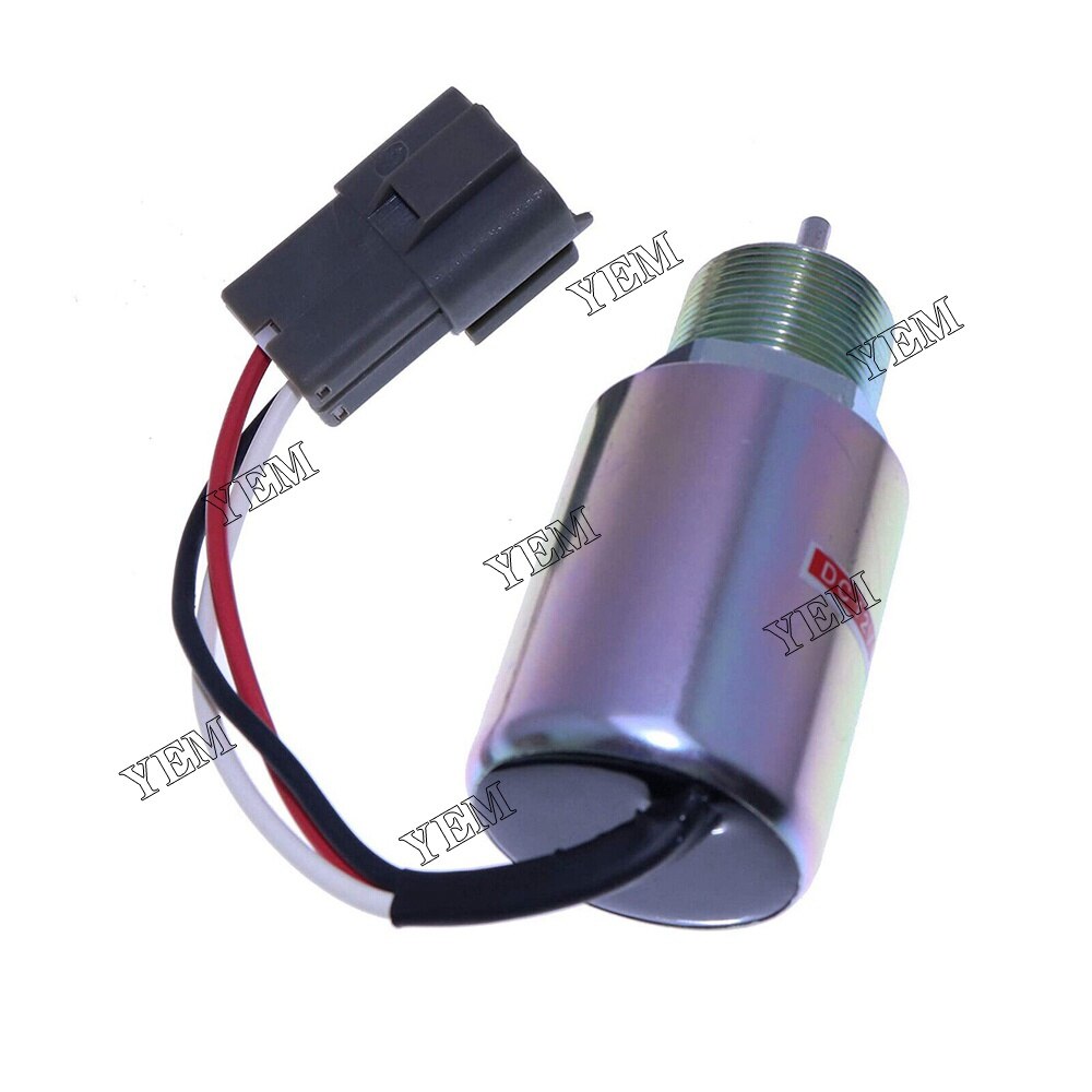 YEM Engine Parts Fuel Solenoid PJ7415748 For Volvo EC13 EC15 EC15B EC20 EC20B EC25 EC30 EC35 EC45 For Volvo