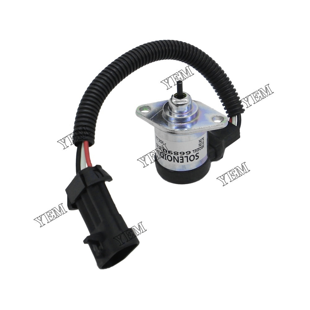 YEM Engine Parts 12V Solenoid Valve 6689034 For Bobcat A300 A770 S220 S250 S300 S330 S750 S770 For Bobcat