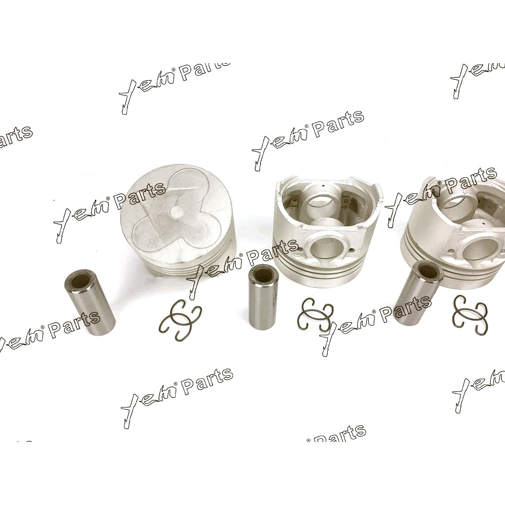 YEM Engine Parts Piston Set Oversize 98mm (+0.50mm) For Kubota V3300-DI-E (1C050-21112) Engine Parts For Kubota