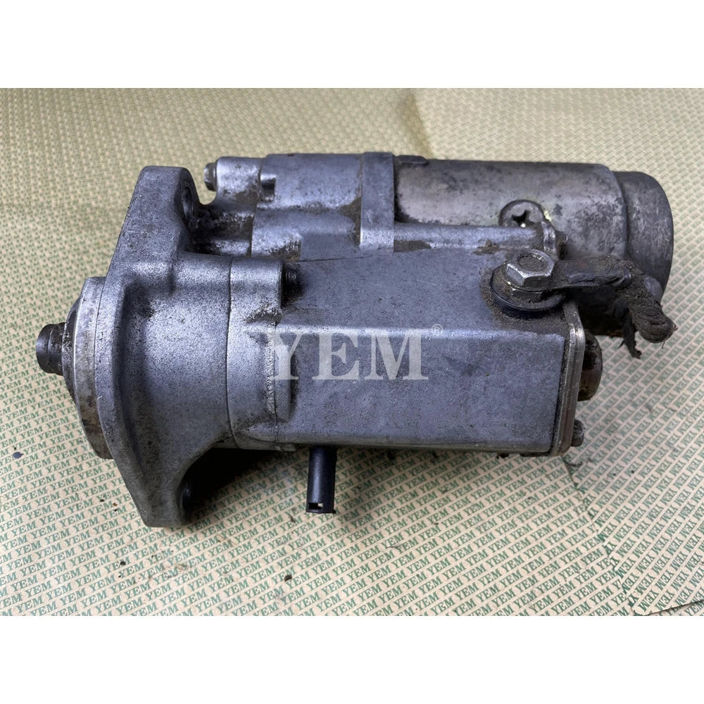 SECOND HAND STARTER 9T FOR KUBOTA F2803 DIESEL ENGINE PARTS For Kubota