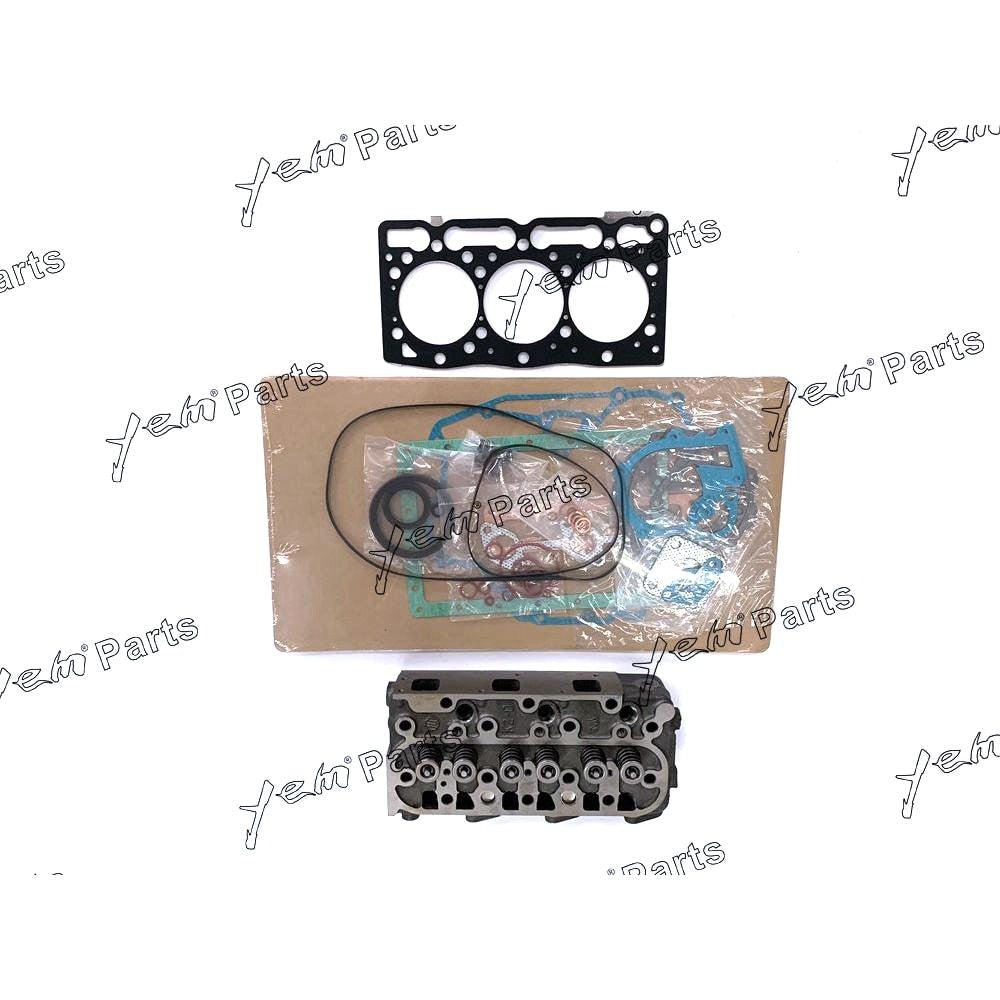 YEM Engine Parts Cylinder Head Assy & Full Gasket For Kubota D1105 RTV1100 RTV1100CW9 RTV1100RW9 For Kubota