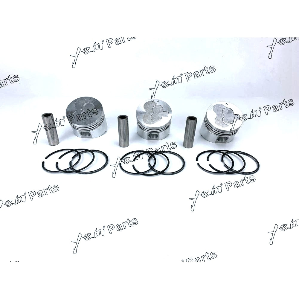 YEM Engine Parts Piston + Ring Kit Set STD For Mitsubishi L3E PIN:21MM Engine Parts For Mitsubishi