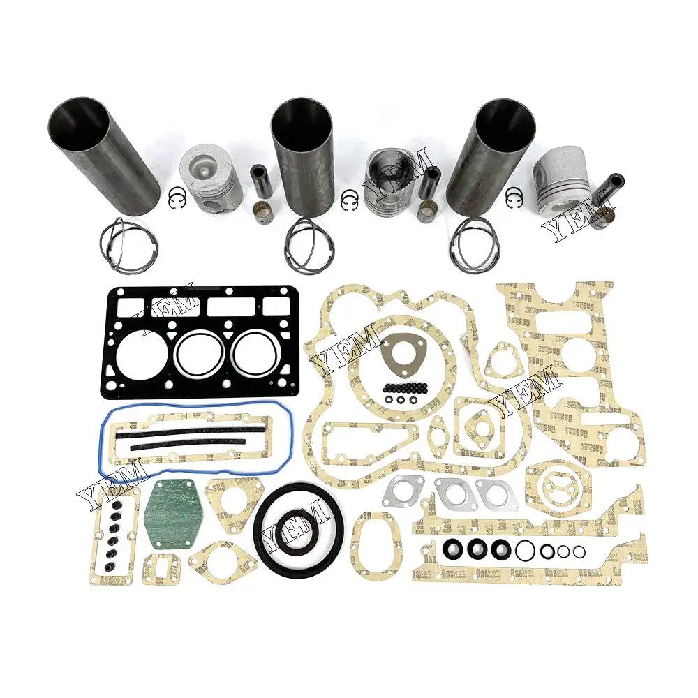 3X High performanceOverhaul Kit With Gasket Set For Perkins 903.27 Engine YEMPARTS