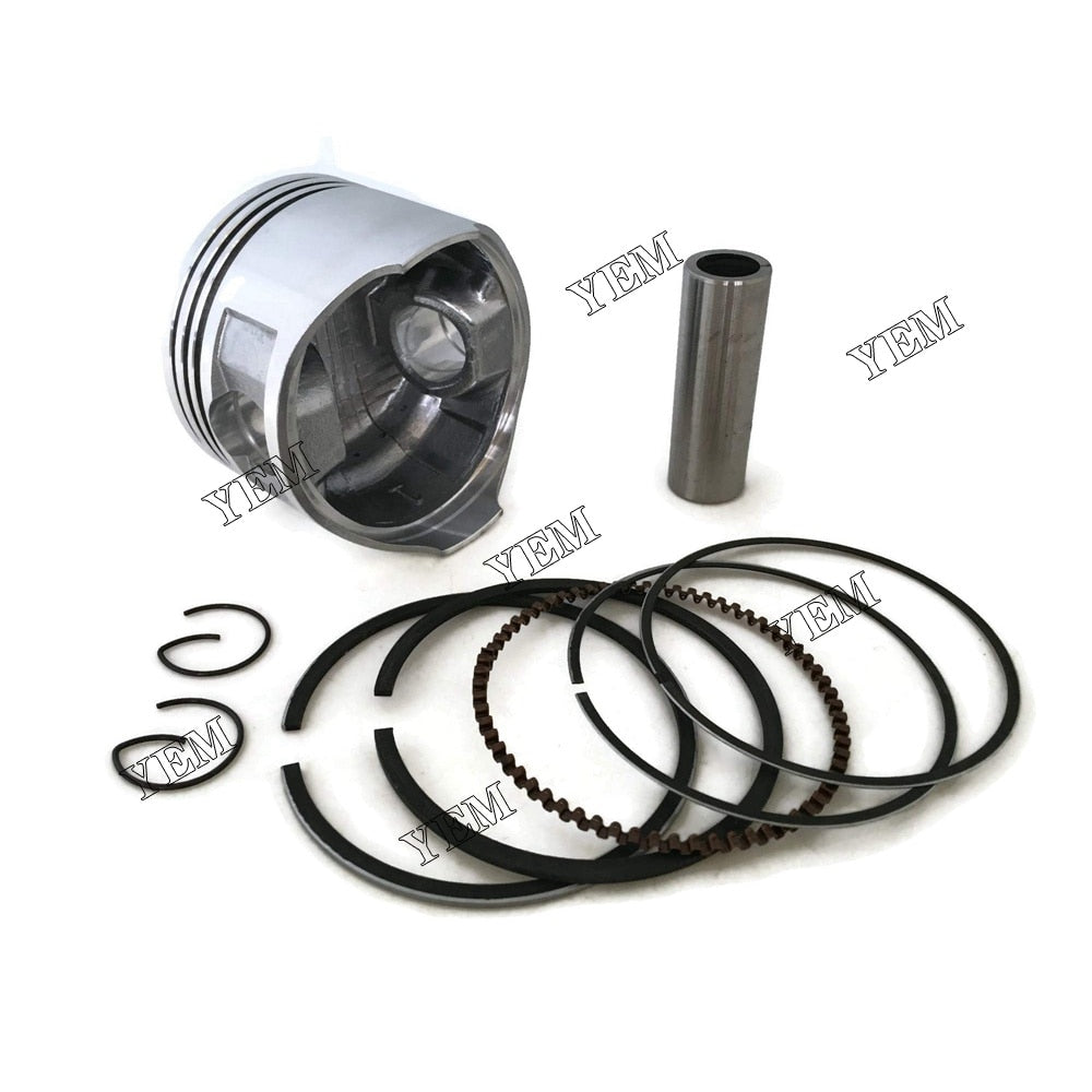 YEM Engine Parts 4 Sets STD Piston Set (Pin & Clip) with Rings For Cummins A2300 Engine For Cummins