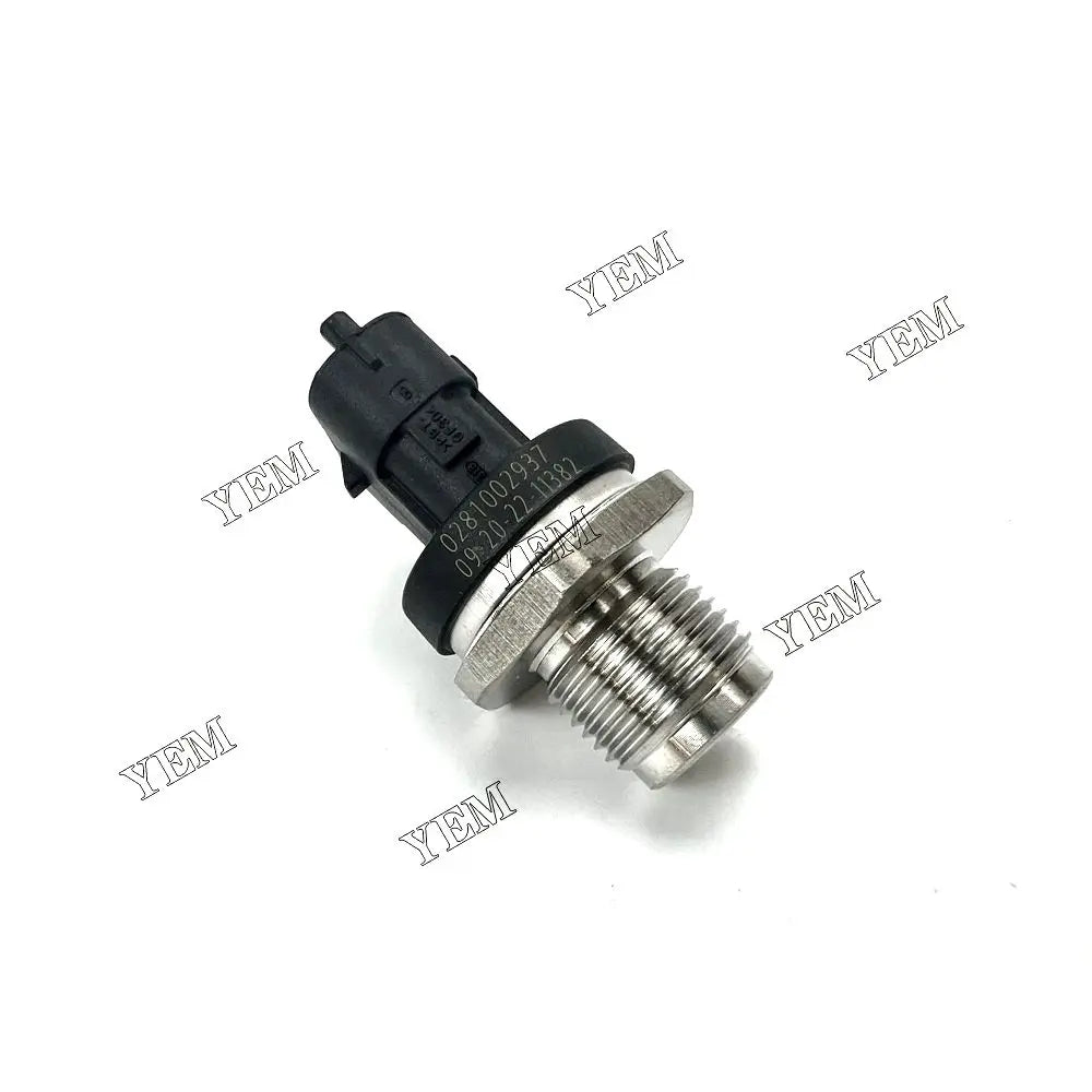 competitive price 0281002937 09-20 22 11382 Common Rail Sensor For Cummins QSB6.7 excavator engine part YEMPARTS