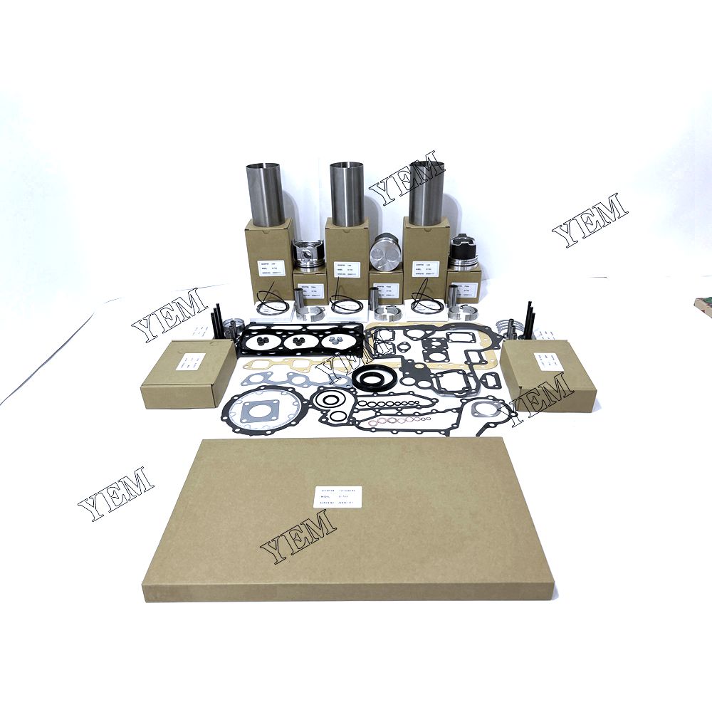 yemparts D1703 D1703T Overhaul Rebuild Kit With Gasket Set Bearing&Valve Train For Kubota Diesel Engine FOR KUBOTA