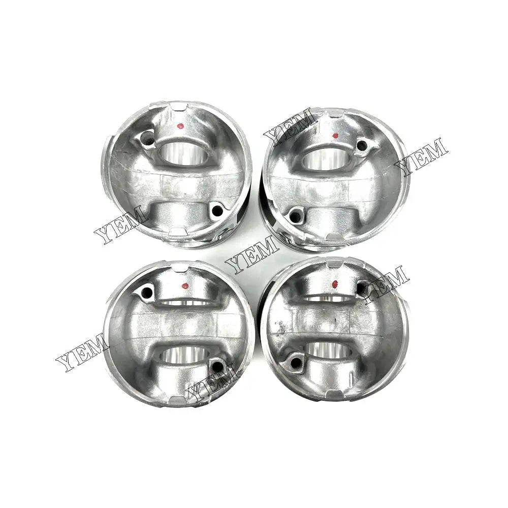 1 year warranty For Mitsubishi R1110594 L1110A593 Piston STD 4D56-DI engine Parts (4pcs) YEMPARTS