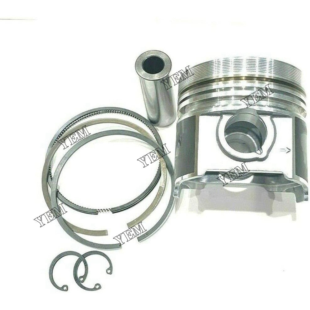 YEM Engine Parts 2 Sets Of +0.5mm Piston 1G796 &3 Set Of +0.5mm Rings For Kubota Engine V2203 For Kubota