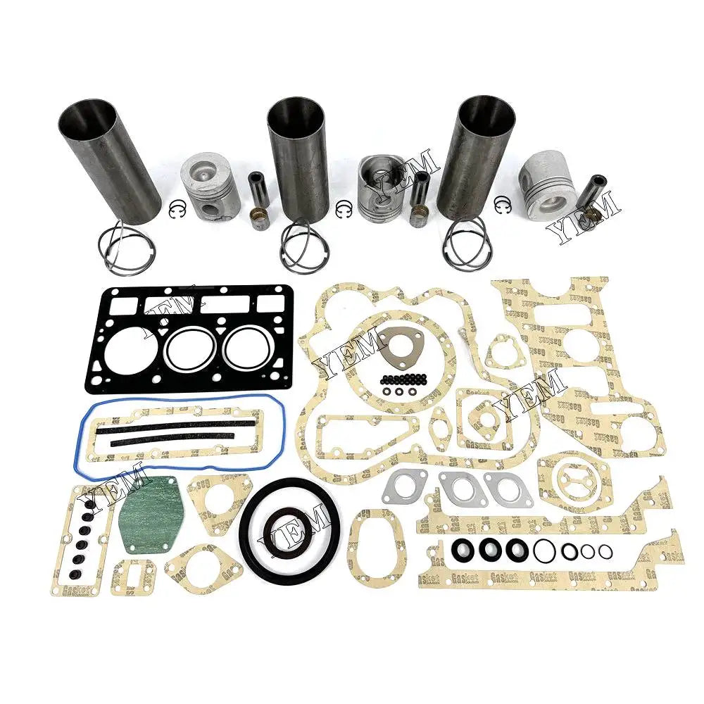 3X High performanceOverhaul Kit With Gasket Set For Perkins 903.27 Engine YEMPARTS