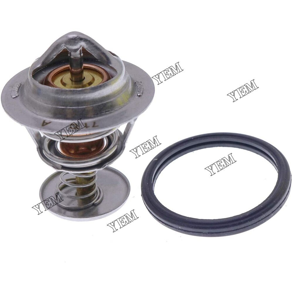 YEM Engine Parts 160??F Thermostat For Kubota MX5000DT MX5000F MX5100DT MX5100F L4300D L4300F For Kubota