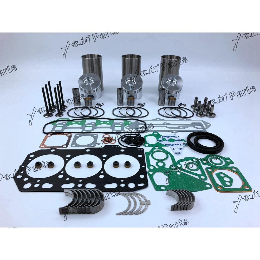 YEM Engine Parts 3TNV88-QTB Rebuild Kit For Yanmar Engine For Takeuchi TB135 Compact Excavator For Yanmar