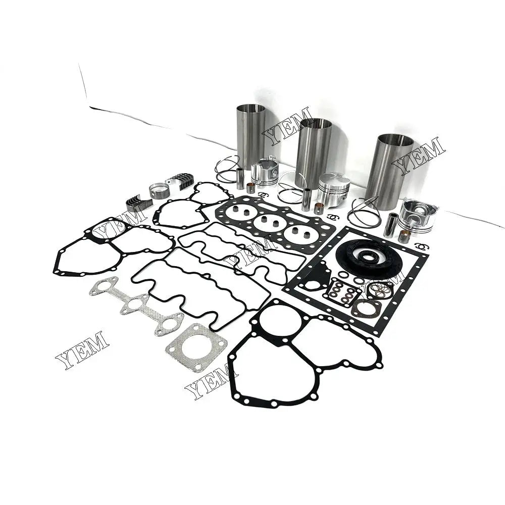 competitive price Cylinder Liner Kit With Engine Gasket Set Bearing Kit For Perkins 403D-11 excavator engine part YEMPARTS