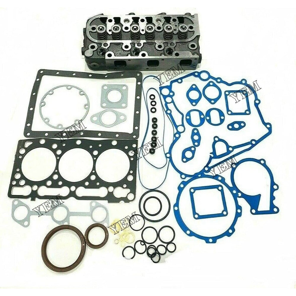 YEM Engine Parts 1G065-03044 Complete Cylinder Head & Gasket For Kubota D1105 RTV1100C For Kubota