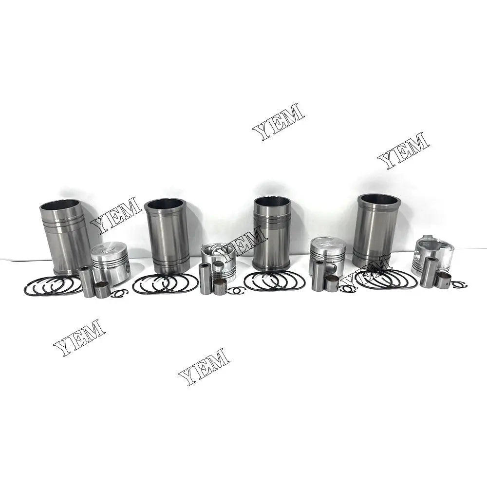 competitive price Cylinder Liner Kit For Weichai K4100D excavator engine part YEMPARTS