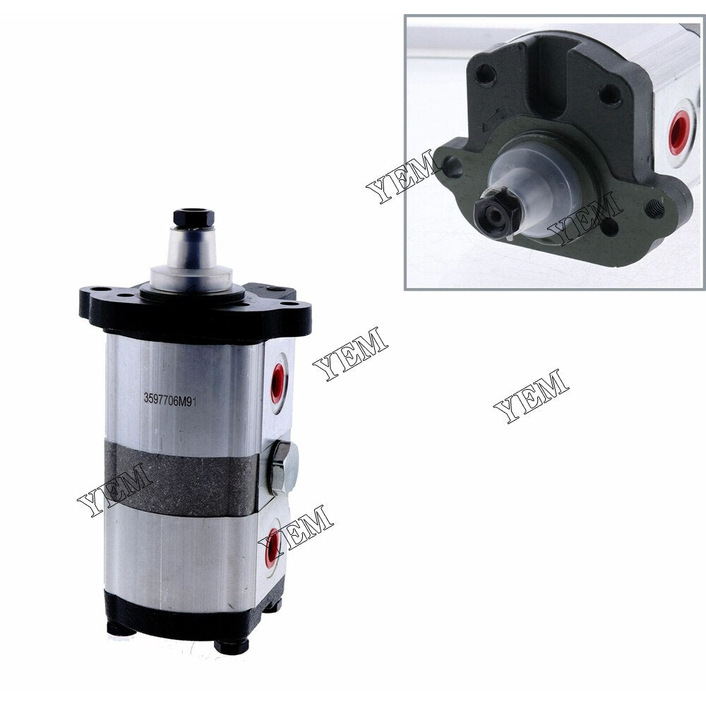 YEM Engine Parts Hydraulic Pump 3701005M91 3597706M91 For Massey Ferguson 362 365 375 382 383 390 For Other