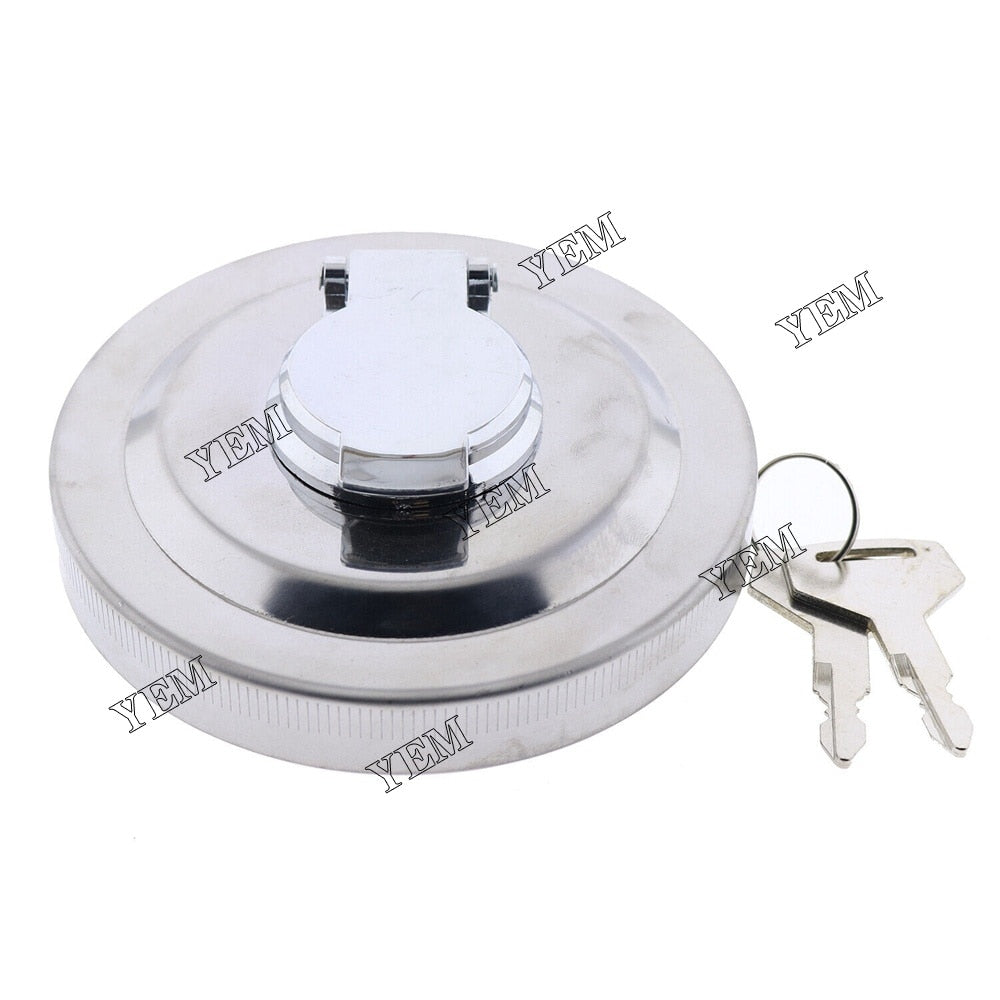 YEM Engine Parts FUEL CAP With 2 KEYS K250 For KOBELCO SK210-8 SK200-8 SK350-8 SK360-8 SK480 For Kobelco