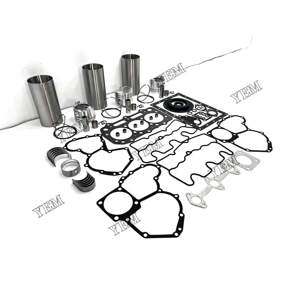 competitive price Overhaul Rebuild Kit With Gasket Set Bearing For Perkins 403C-11 excavator engine part YEMPARTS