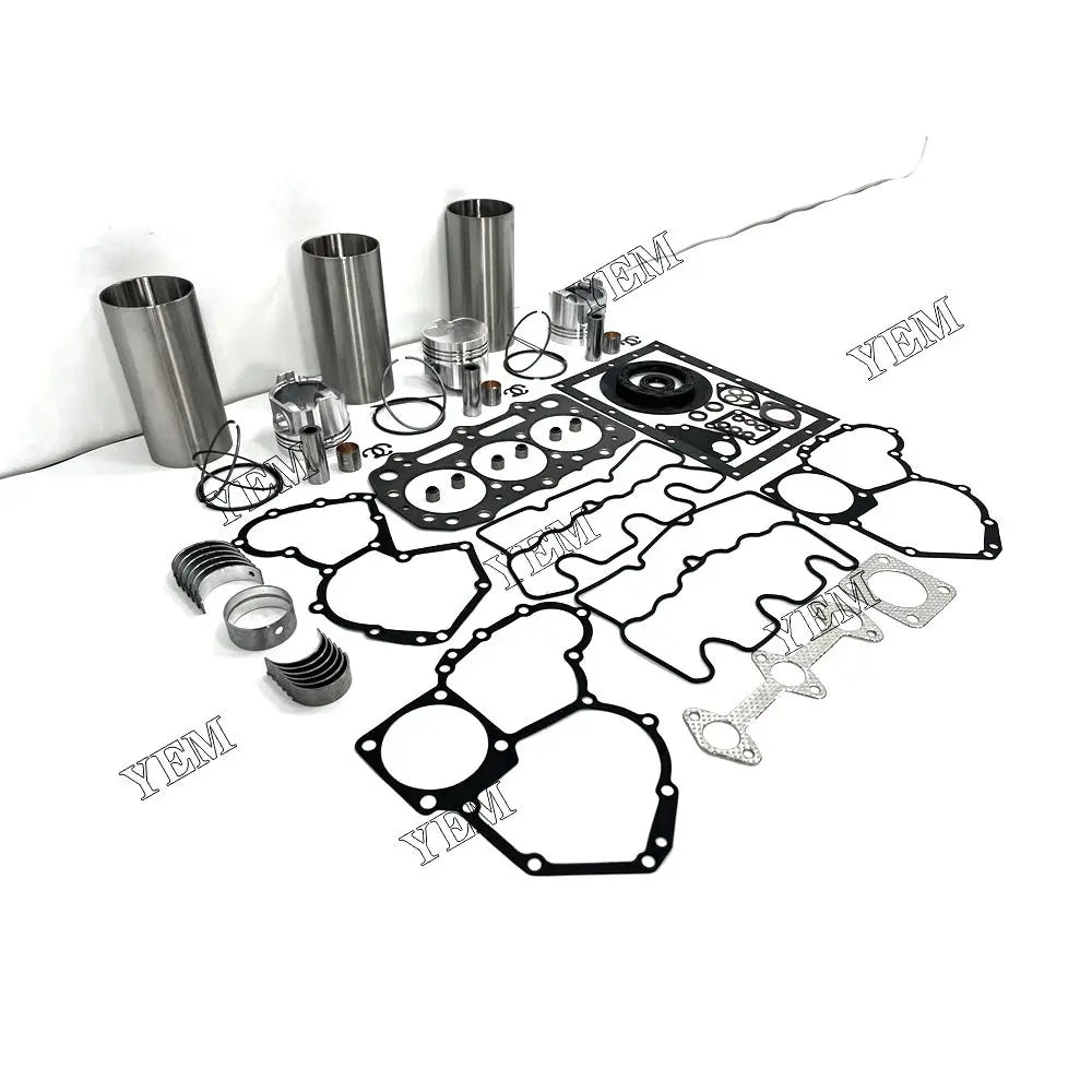 competitive price Cylinder Liner Kit With Engine Gasket Set Bearing Kit For Shibaura S773 excavator engine part YEMPARTS
