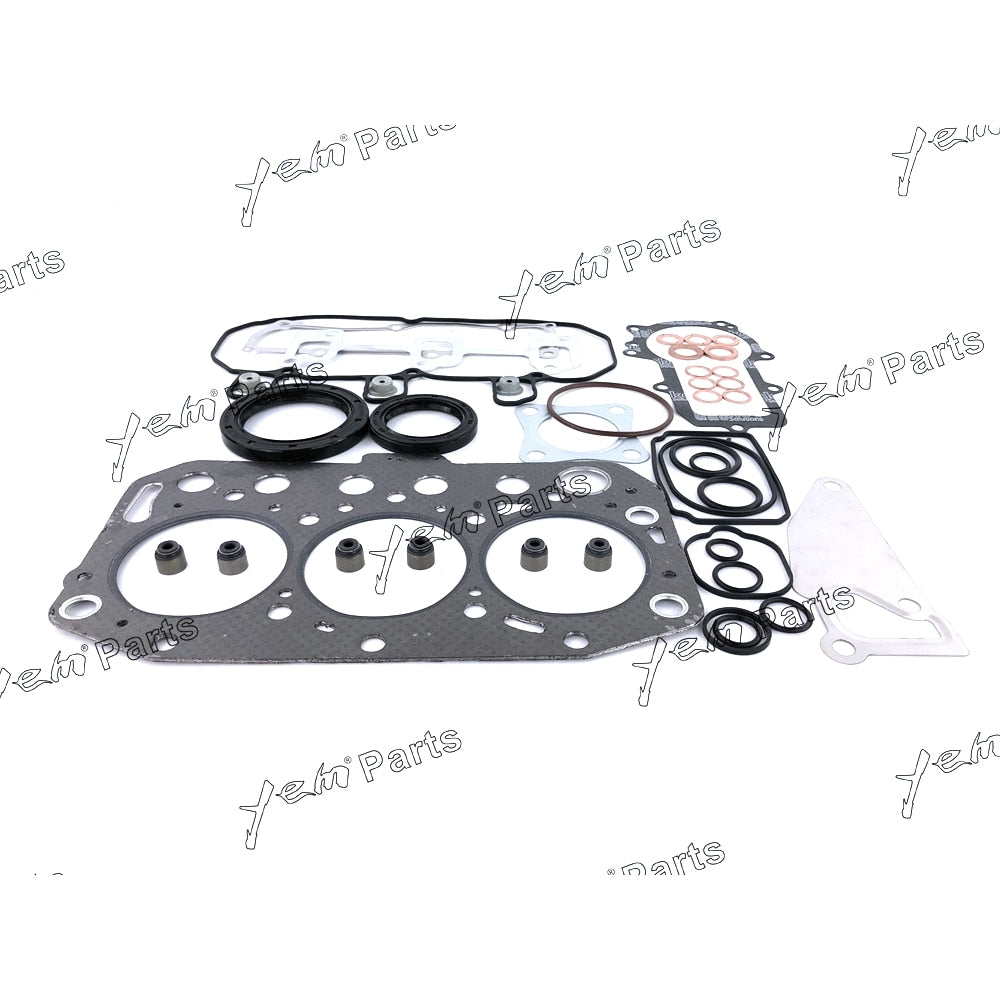 YEM Engine Parts For Yanmar 3TNV70 Engine Gasket Kit For Excavator Loader Generator John deer XUV850D For Yanmar