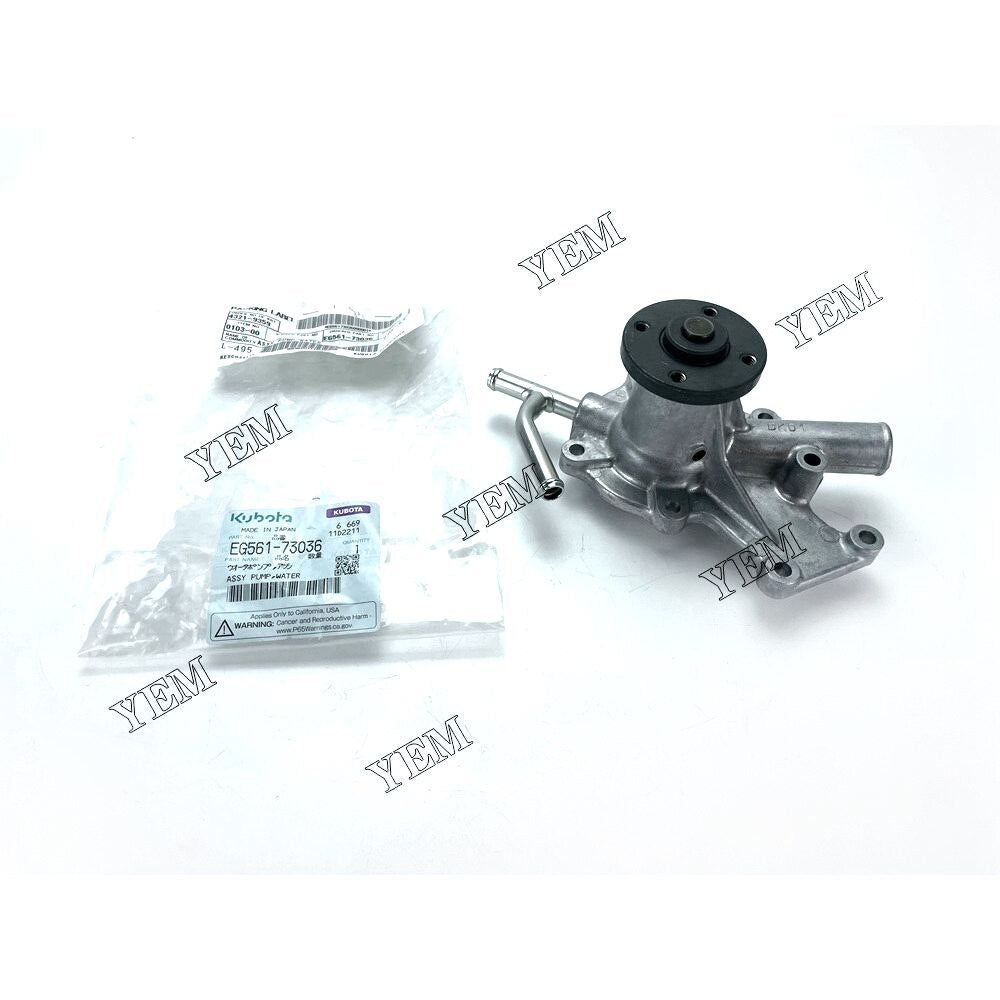 YEM DF972 Water Pump EG561-73036 Kubota excavator diesel engine YEMPARTS