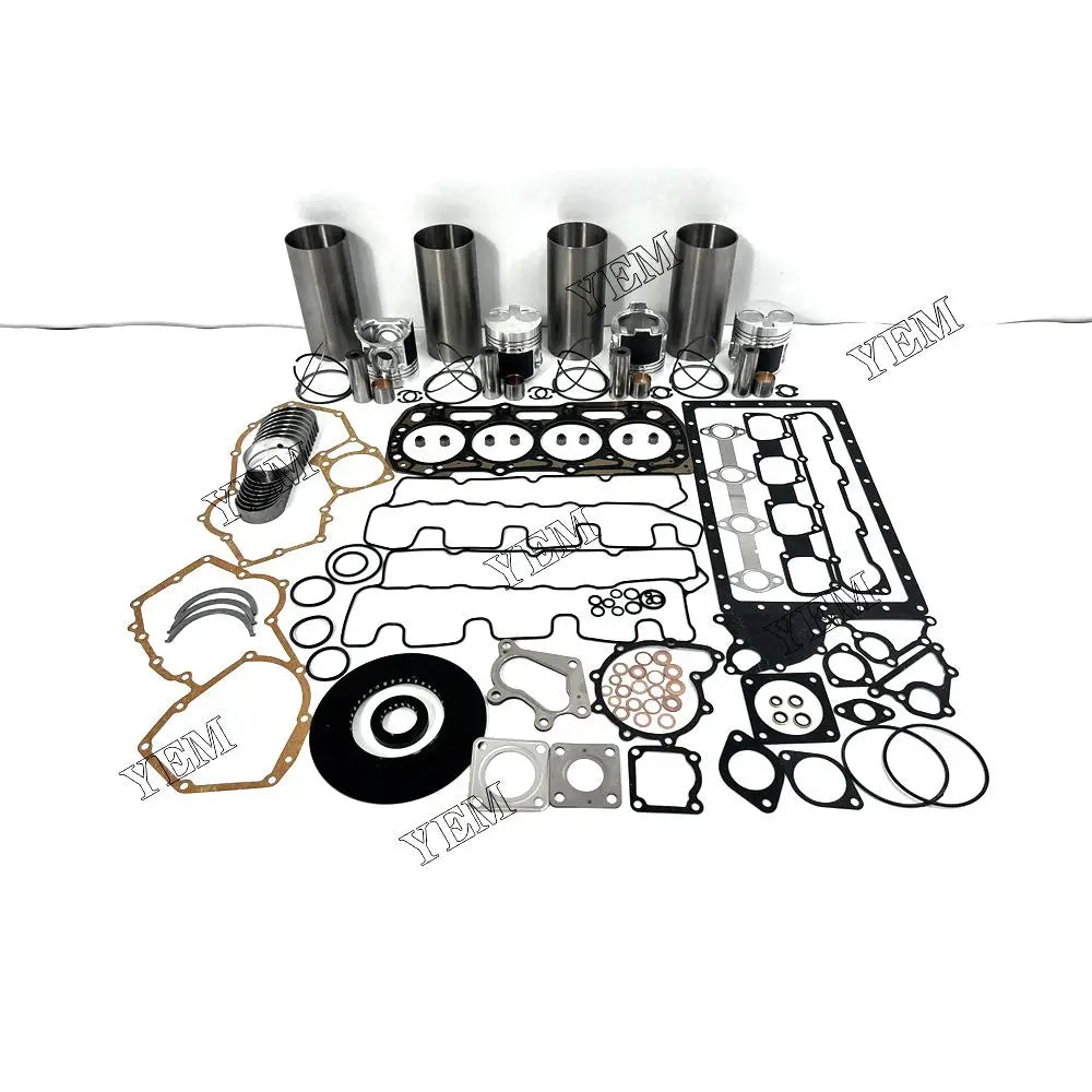 competitive price Overhaul Rebuild Kit With Gasket Set Bearing For Perkins 404C-22 excavator engine part YEMPARTS