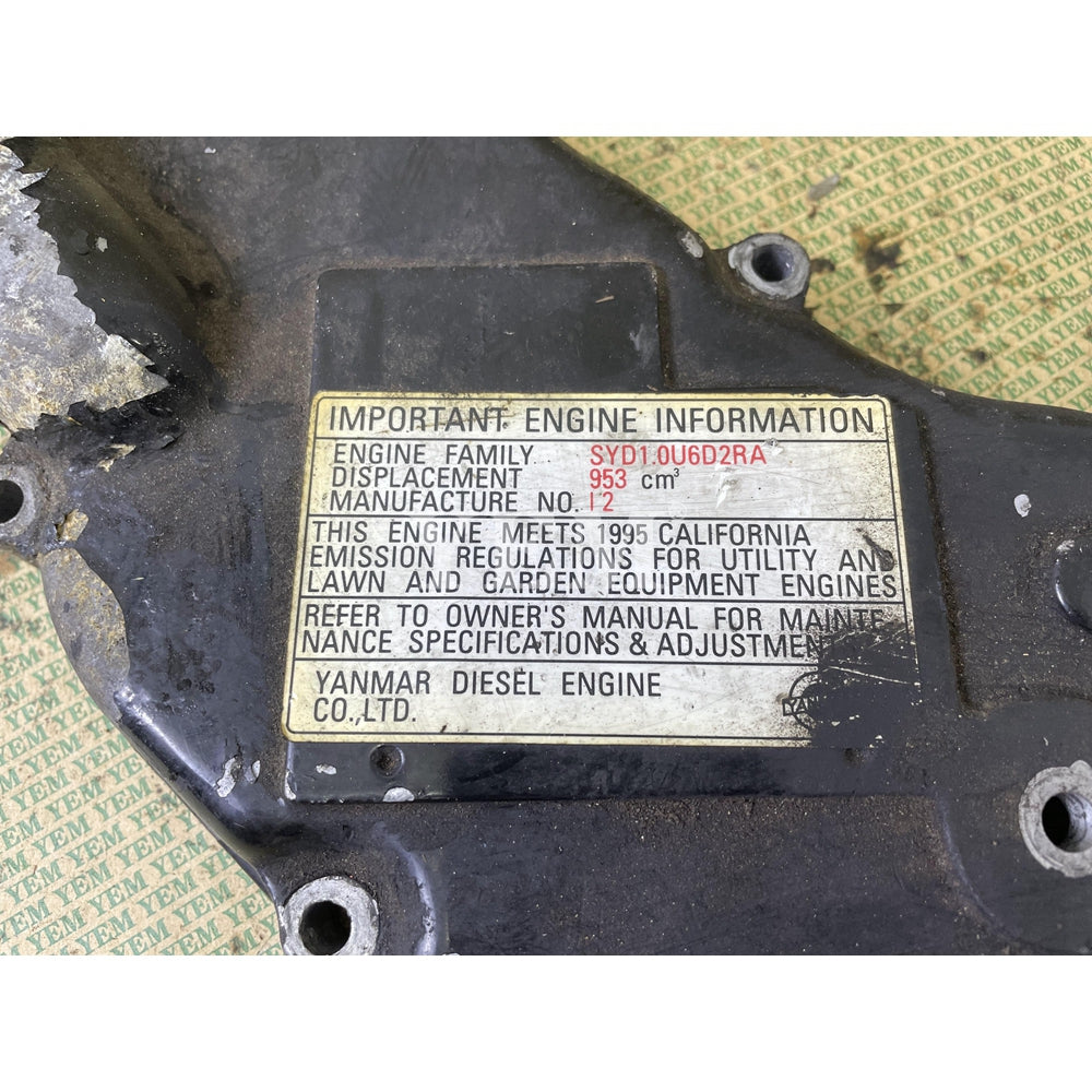 FOR YANMAR ENGINE 3TN66 TIMING COVER (USED) For Yanmar