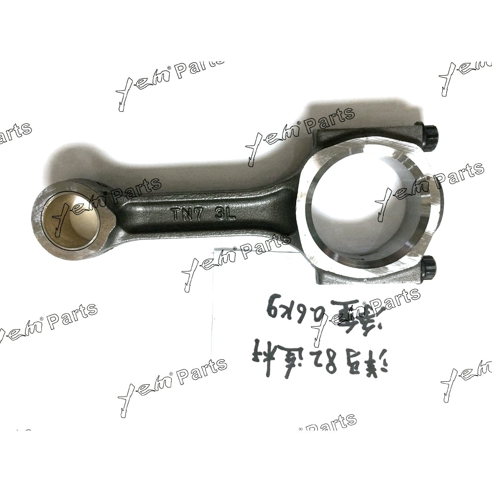 YEM Engine Parts 3PCS 3TNE82 3TNV82A 3D82 3D82AE Connecting Rod For Yanmar Komatsu PC27MR Engine For Yanmar