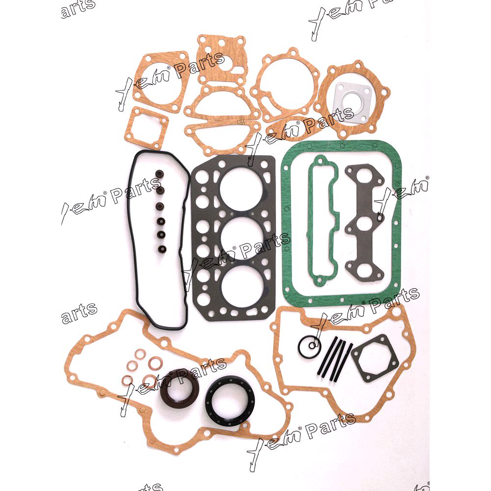 YEM Engine Parts K3D Engine Gasket Kit For Mitsubishi For Iseki tractor excavator upper lower set For Mitsubishi