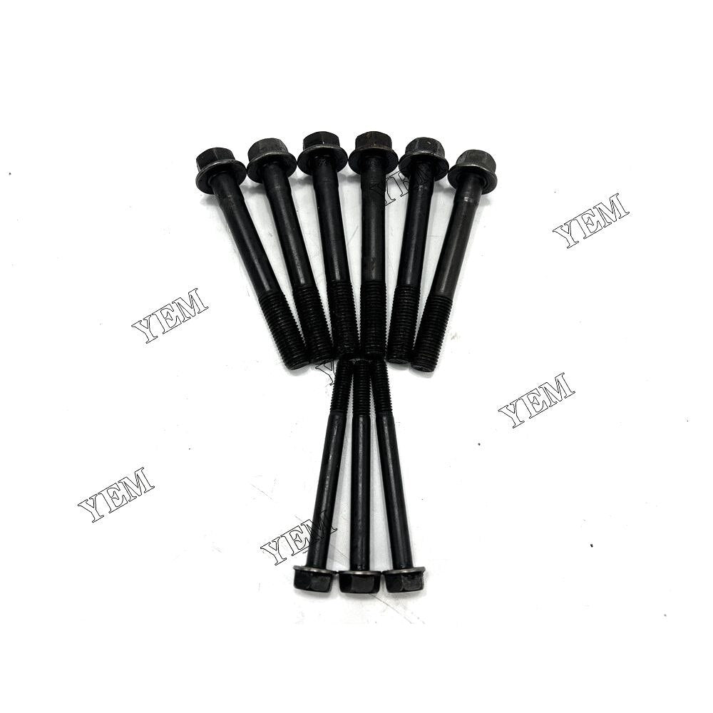 YEM 3D84-1 Head Bolt Set 129350-01200 129350-01230 Yanmar excavator diesel engine YEMPARTS