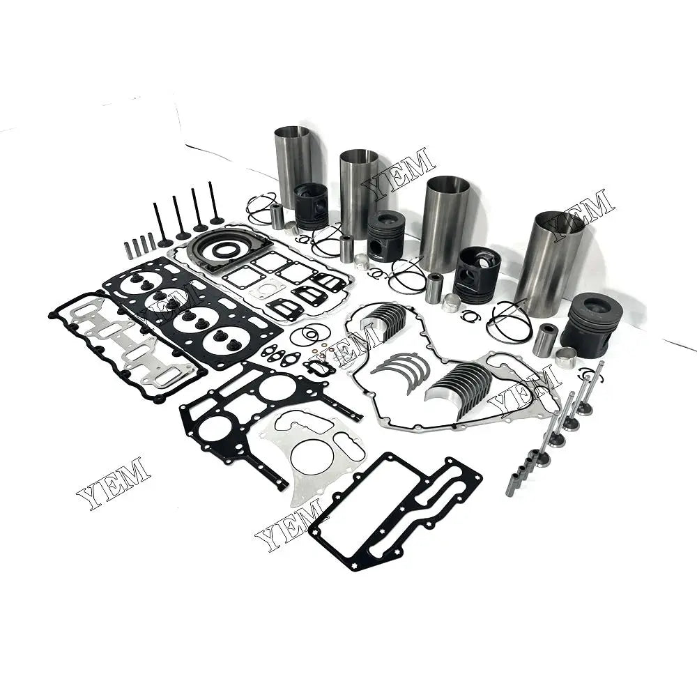 competitive price Engine Repair Liner Kit Full Gasket Set Bearing Valve For Perkins 1104 excavator engine part YEMPARTS