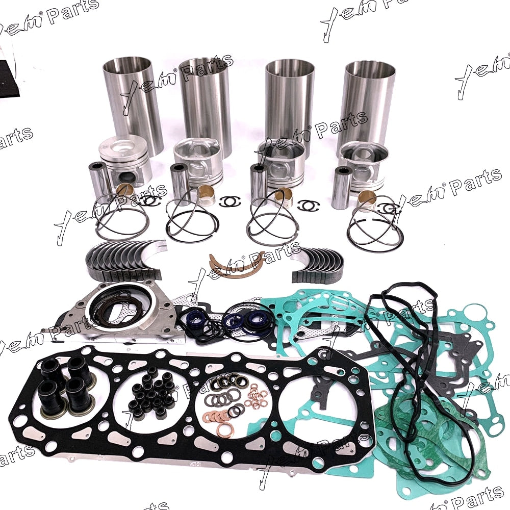 YEM Engine Parts Piston ,Full Gasket, Bearing, Rings, Bush,Thrust Washer For Nissan ZD30 Engine For Nissan