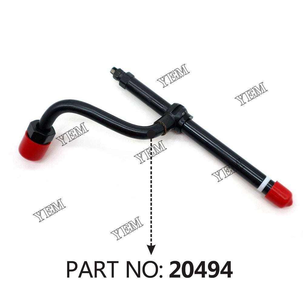 YEM Engine Parts Fuel Injector AR50783 20494 For John Deere 3020 4000 4010 4020 4040 4230 6600 For John Deere