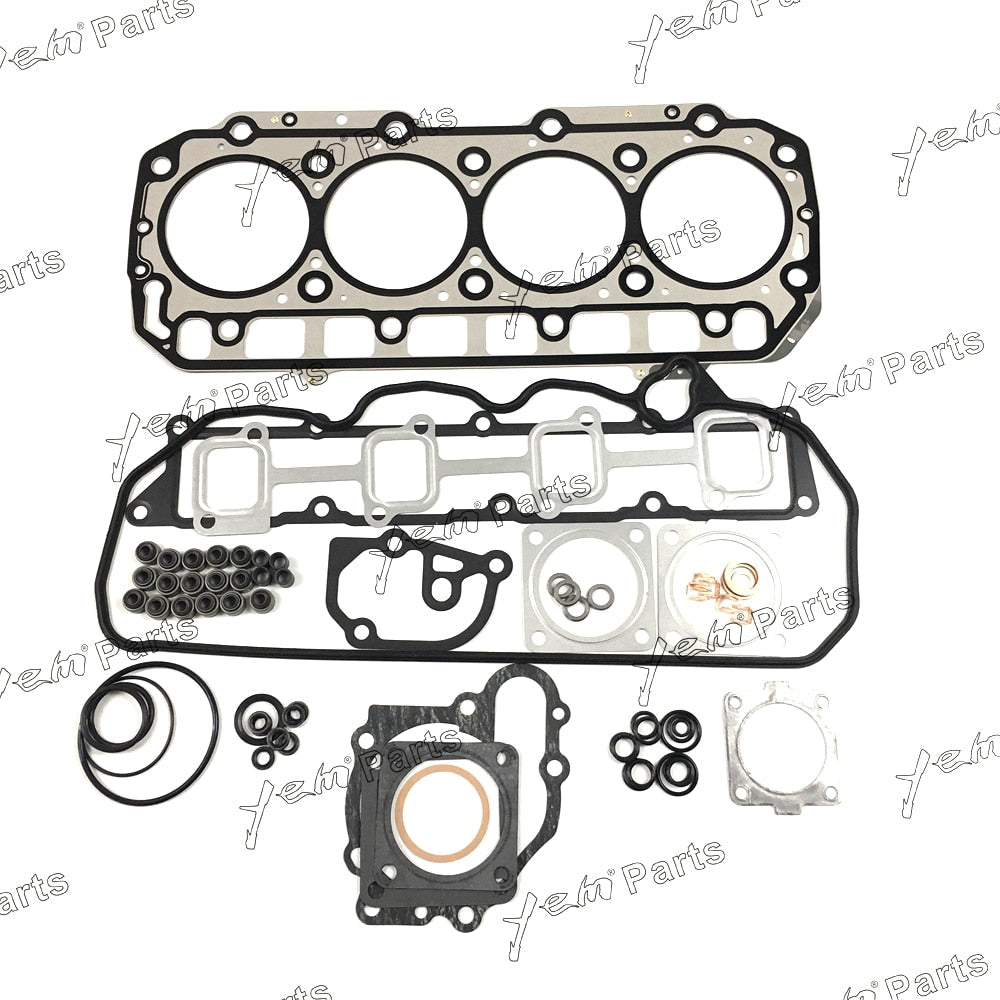 YEM Engine Parts For Yanmar 4TNV94 4TNV94L 4TNV94LE Engine Gasket Kit For Komatsu Excavator Forklift For Yanmar