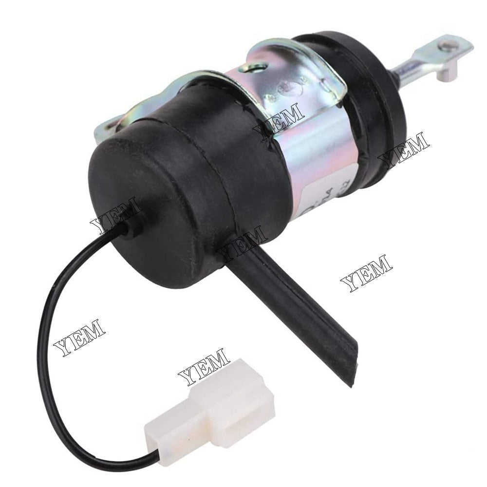 YEM Engine Parts Stop solenoid valve 16851-60012 For Kubota Tractor Mower Excavator generator For Kubota