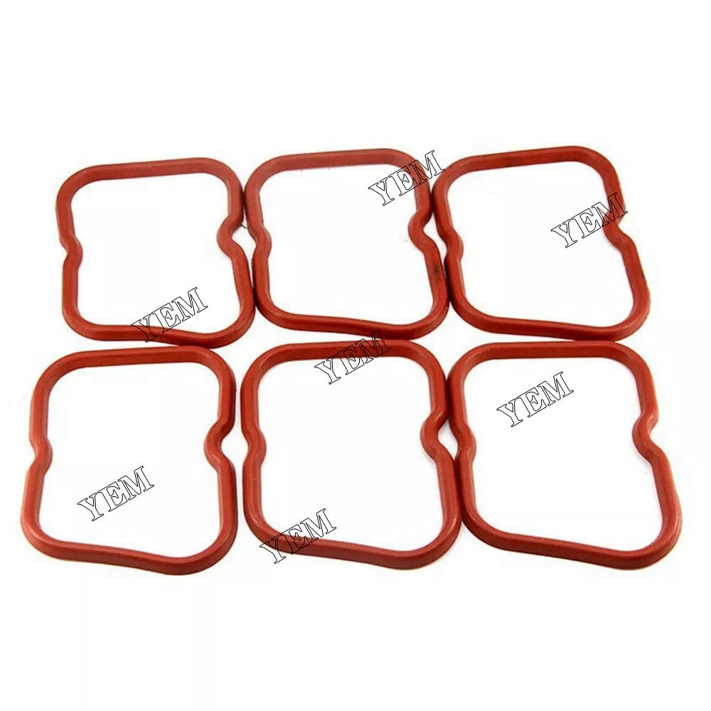 YEM Engine Parts 12pcs Valve Cover Gasket Sets For Dodge Ram 12V Cummins 6BT 5.9L For Cummins