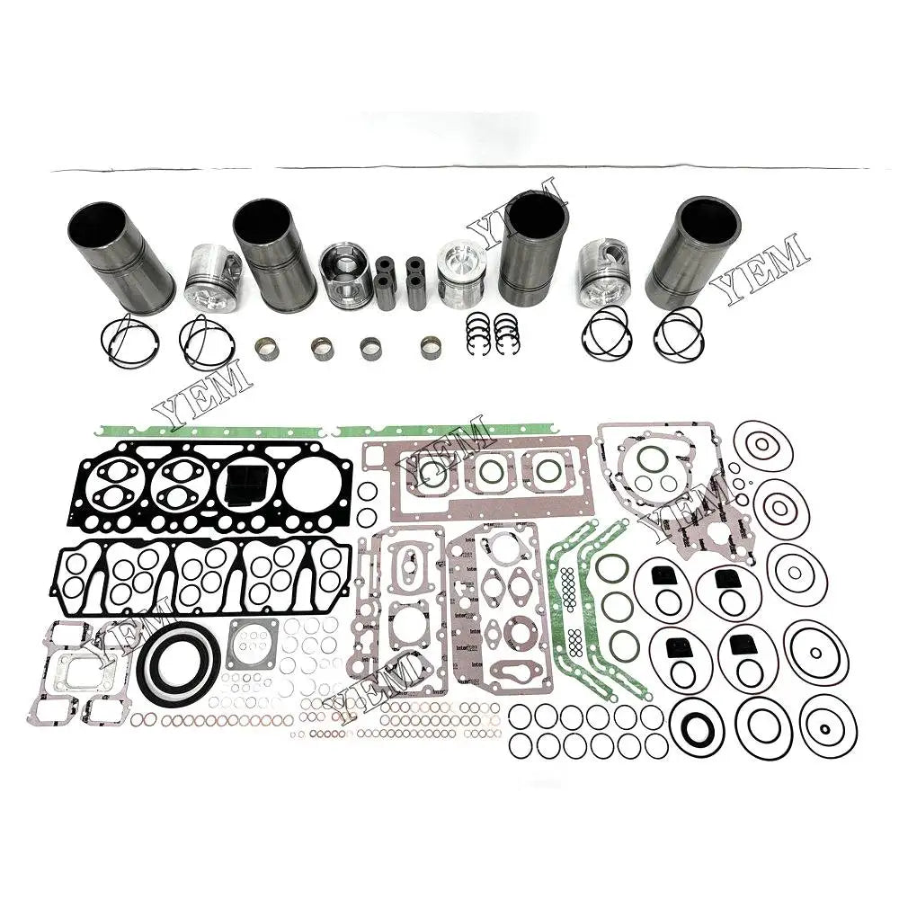 4X High performanceOverhaul Kit With Gasket Set For Volvo D5A-T Engine YEMPARTS