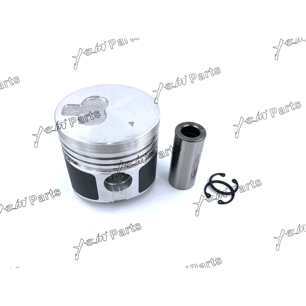 YEM Engine Parts Piston + Ring Kit Set Oversize 84mm (+0.50mm) For Mitsubishi K3M x3 PCS (MM433007) Engine Parts For Mitsubishi