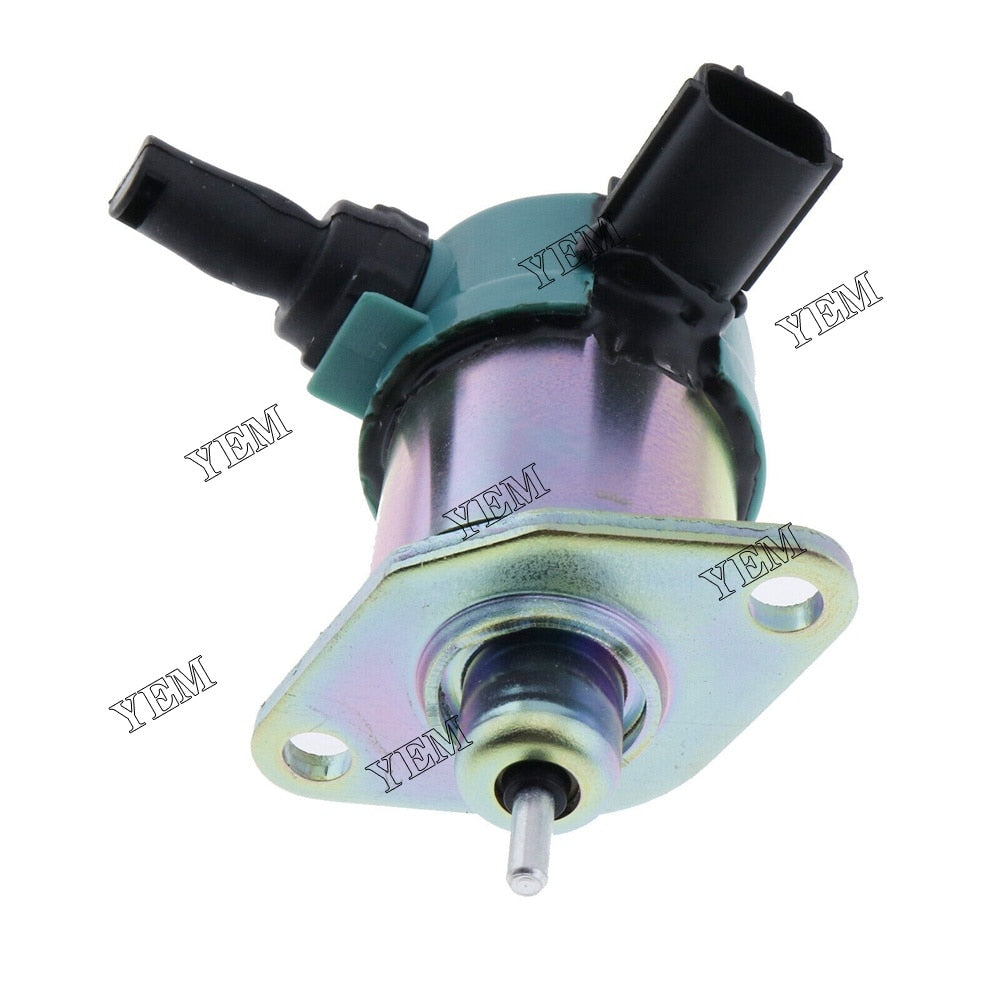 YEM Engine Parts 12V Fuel shut off solenoid for Kubota B2710 B2910 B3030 B7510 32721-60014 For Kubota