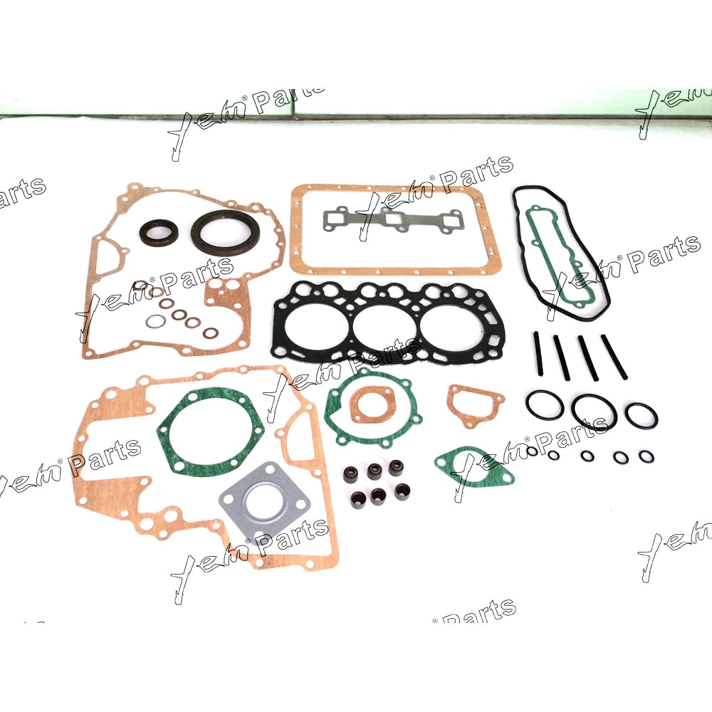 YEM Engine Parts L3E Engine Overhaul Full Gasket Kit For Mitsubishi Tractor Loader Generator For Mitsubishi