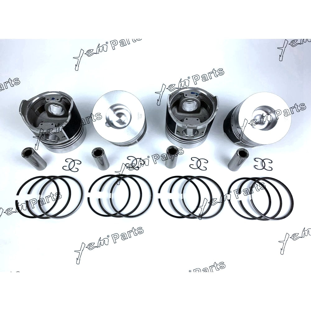 YEM Engine Parts Piston + Ring Kit Set STD 105mm For Kubota V4000 (15451-21110) Engine Parts For Kubota