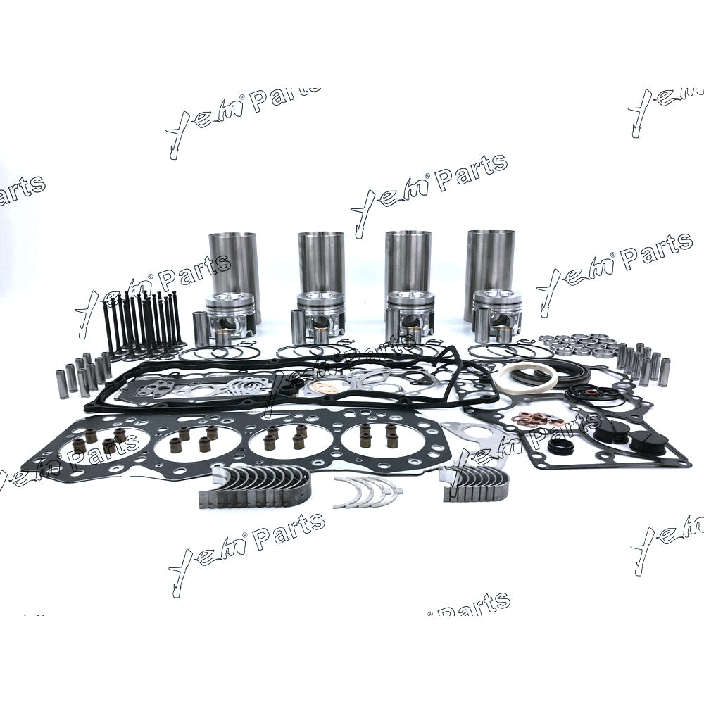 YEM Engine Parts For Isuzu NPR NQR NHR NKR ELF Truck 4JJ1 Overhaul Rebuild Kit For Isuzu