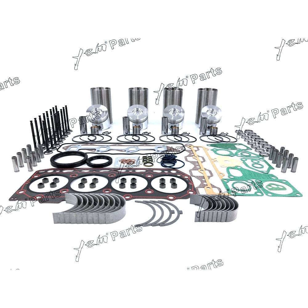 YEM Engine Parts For Yanmar For Komatsu Engine Part 4TNV84T S4D84E S4D84E-5P-BA Overhaul Rebuild Kit For Yanmar