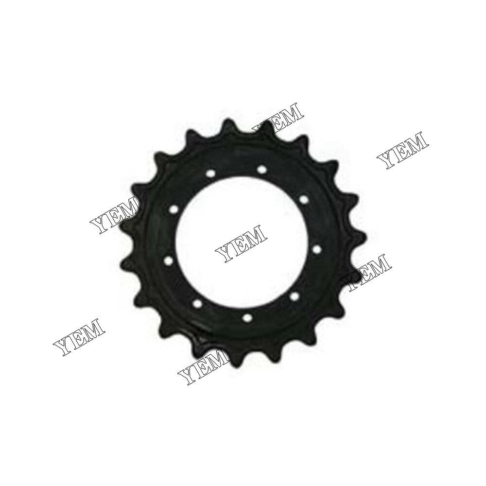 YEM Engine Parts 1X Sprocket For Komatsu PC28UU2 Mini Excavator For Komatsu