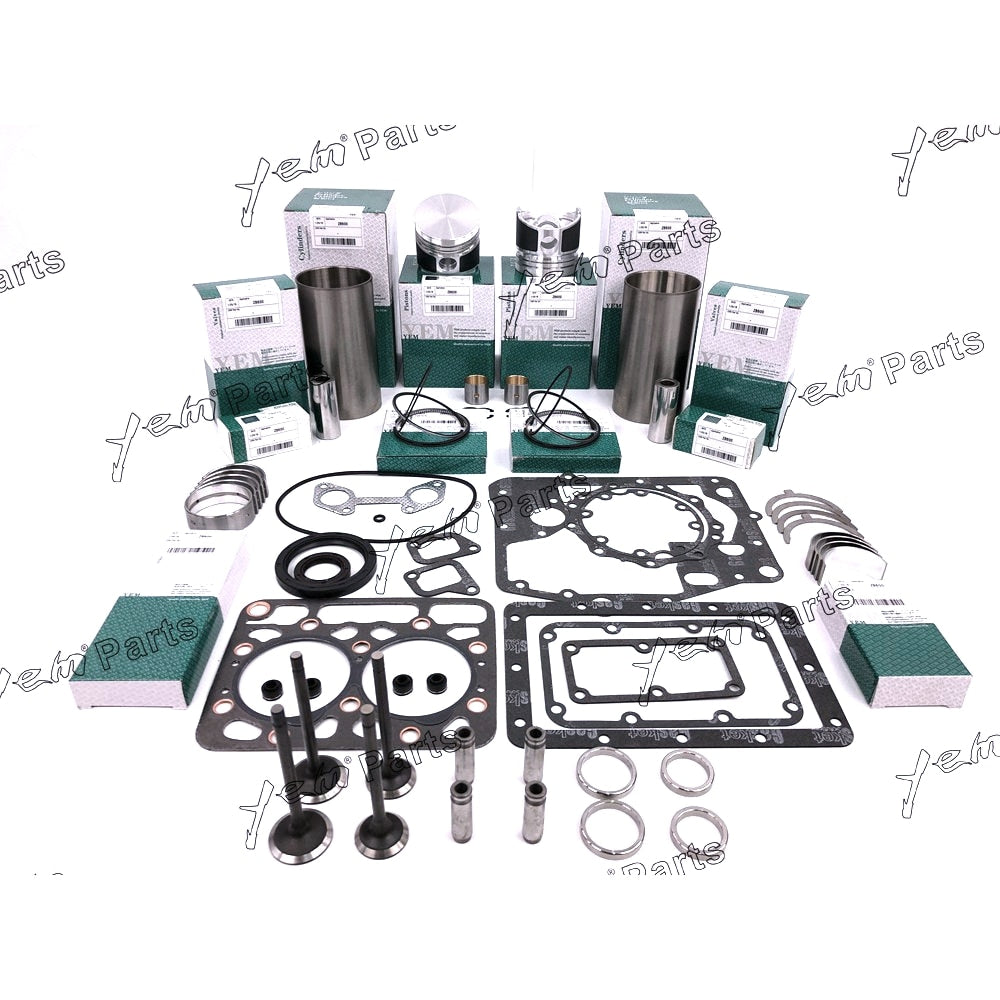 YEM Engine Parts Overhaul Rebuild Kit For Kubota ZB600 Z600 Engine B4200 Tractor piston ring For Kubota