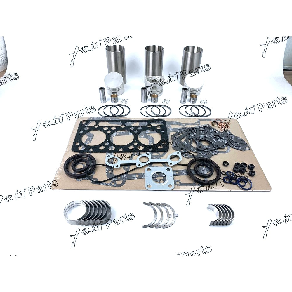 YEM Engine Parts STD D750 D750-B Overhaul Rebuild Kit For Kubota B5200 B7100 Tractor For Kubota