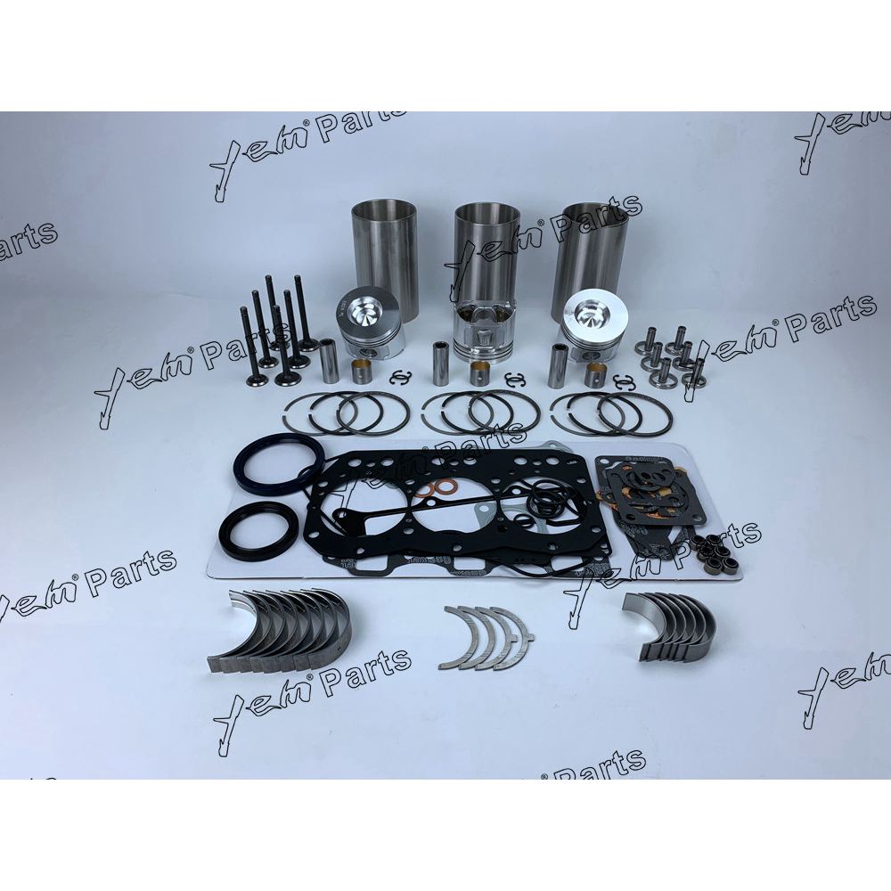 YEM Engine Parts 3D82AE 3TNE82A Overhaul Rebuild Kit For Komatsu PC10 PC15 PC20 PC28 PC25 Engine For Komatsu