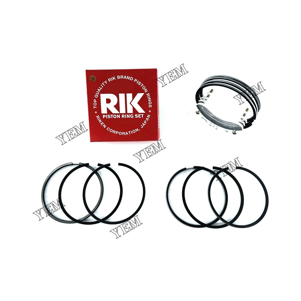 YEM Engine Parts Piston Ring Set For Nissan SD16 Takeuchi TW65 Loader IH274 IH284 Tractor For Nissan