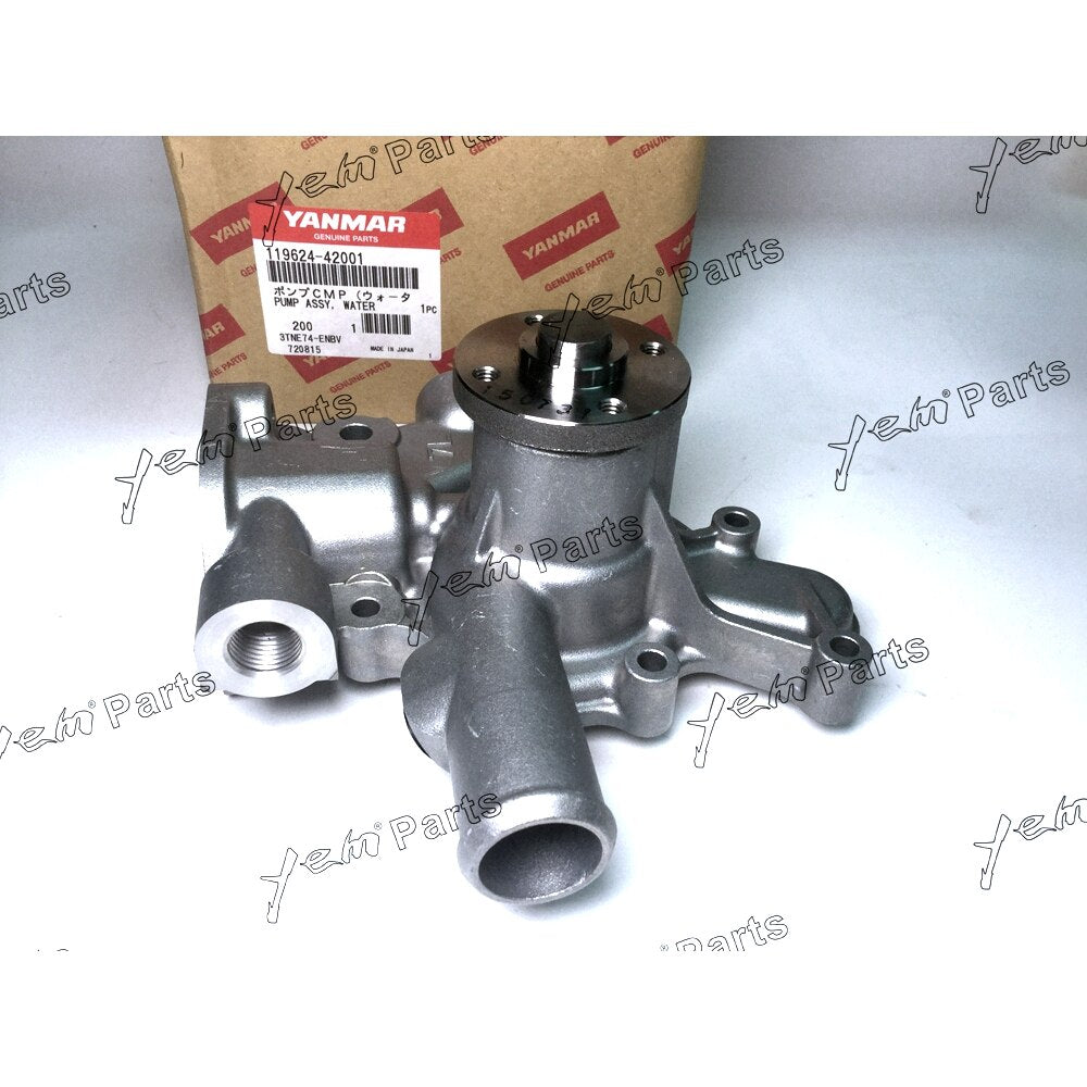 YEM Engine Parts 119624-42001 Water pump For yanmar 3TNE74 Engine 119624-42000 For Yanmar
