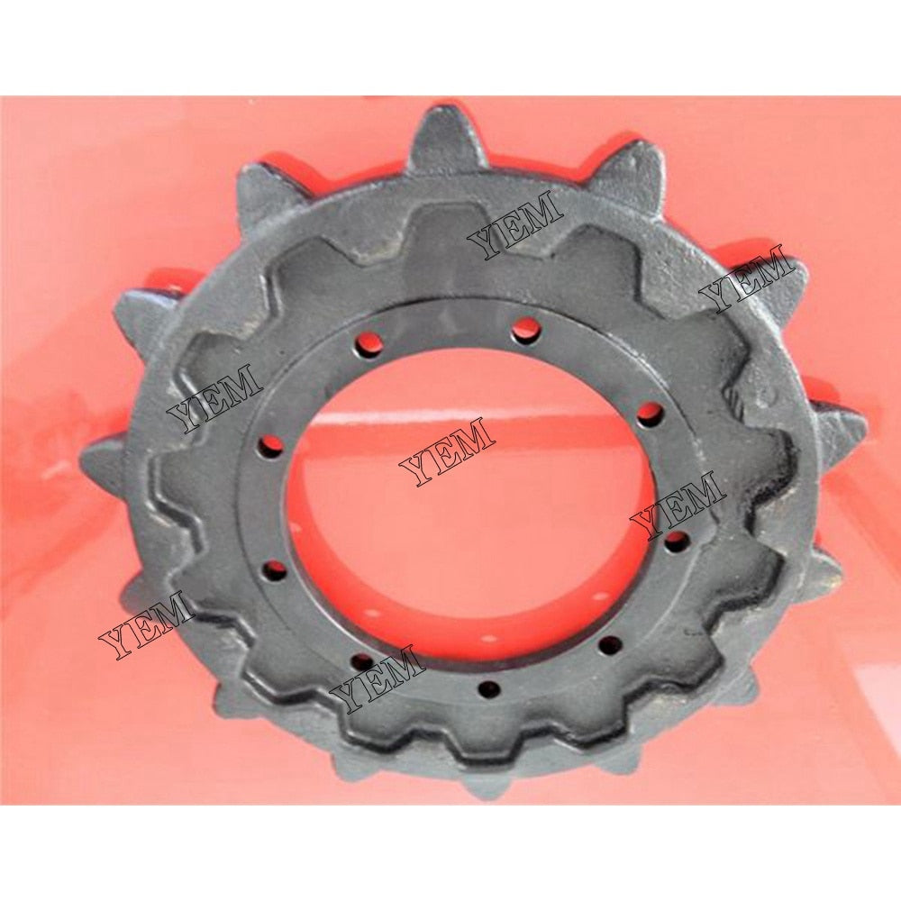 YEM Engine Parts 1X Sprocket For Yanmar B27 Mini Excavator For Yanmar