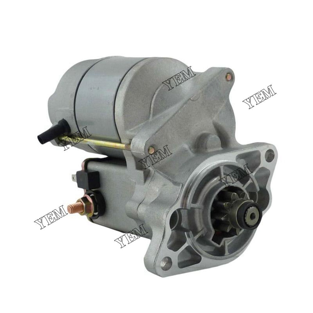YEM Engine Parts 12V 1.2KW 9 Teeth Starter 16611-63010 For Kubota Engine V1505T For Kubota